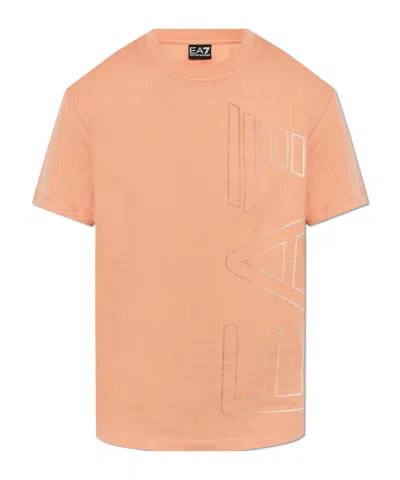 Ea7 Logo-print T-shirt
