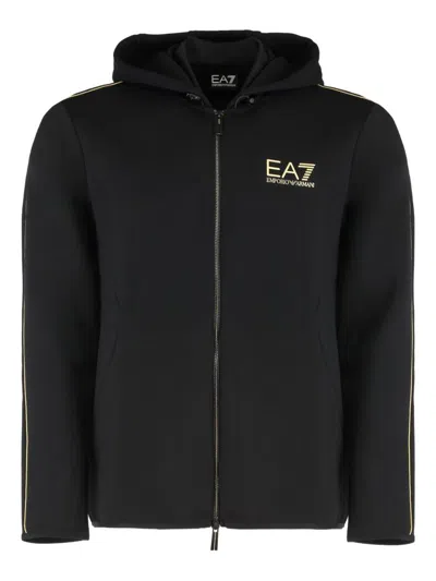 Ea7 Emporio Armani Sweaters Black