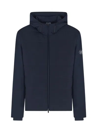 Ea7 Emporio Armani Sweaters In Blue