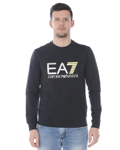 Ea7 Emporio Armani Sweatshirt Hoodie In Black