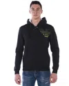 Ea7 Emporio Armani Sweatshirt Hoodie In Black