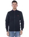 Ea7 Emporio Armani Sweatshirt Hoodie In Blue