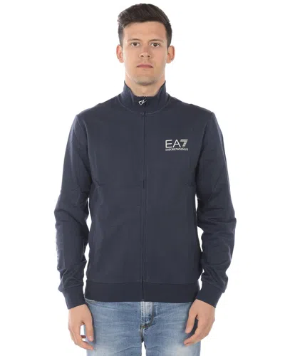 Ea7 Emporio Armani Sweatshirt Hoodie In Black