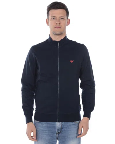 Ea7 Emporio Armani Sweatshirt Hoodie In Black