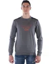 Ea7 Emporio Armani Sweatshirt Hoodie In Gray