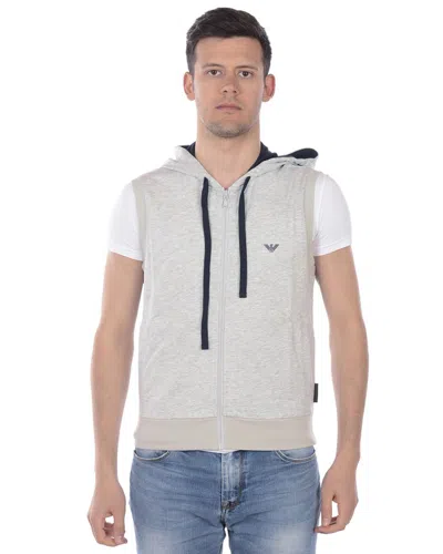 Ea7 Emporio Armani Sweatshirt Hoodie In Gray
