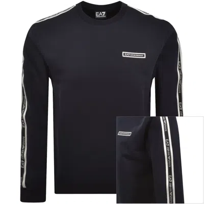 Ea7 Emporio Armani Sweatshirt Navy In Blue