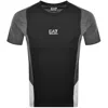 Ea7 Emporio Armani T Shirt Black In Black