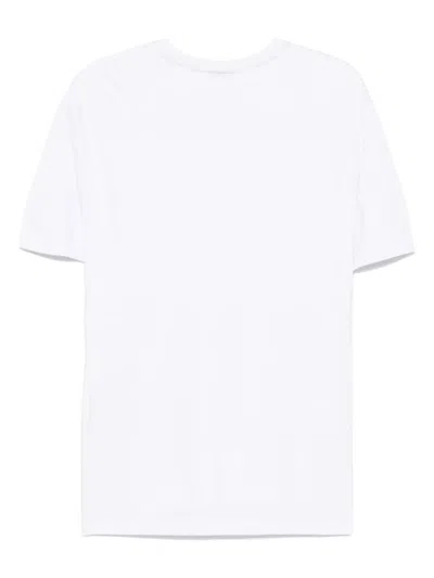 Ea7 Emporio Armani T-shirt Man In Bianco