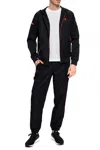 Ea7 Emporio Armani Core Id Tracksuit Black In White