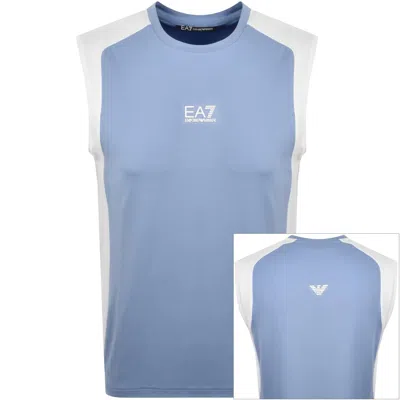 Ea7 Emporio Armani Tennis Pro Vest Blue