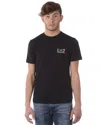 Ea7 Emporio Armani T-shirt With Logo In Black