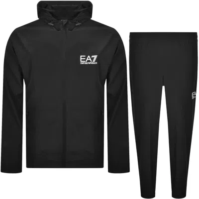 Ea7 Emporio Armani Tracksuit Black