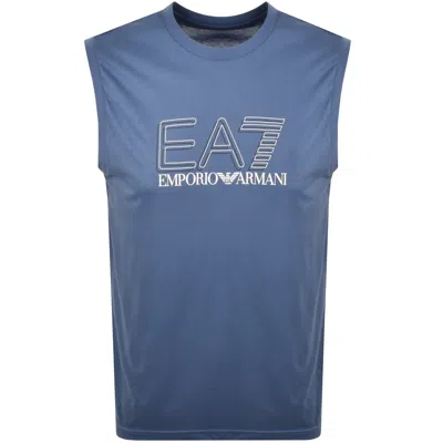 Ea7 Emporio Armani Train Visibility Vest Blue