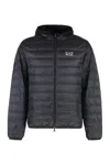 Ea7 Emporio Armani Ultra-light Down Jacket In Black