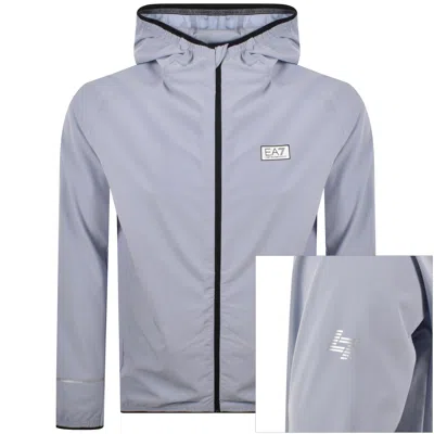 Ea7 Emporio Armani Ventus7 Jacket Blue In Gray