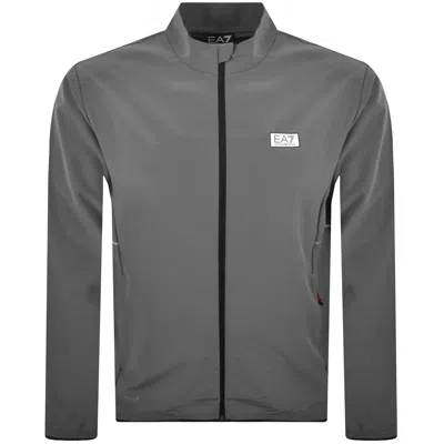 Ea7 Emporio Armani Ventus7 Jacket Grey In Gray