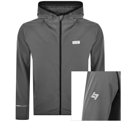Ea7 Emporio Armani Ventus7 Jacket Grey In Gray
