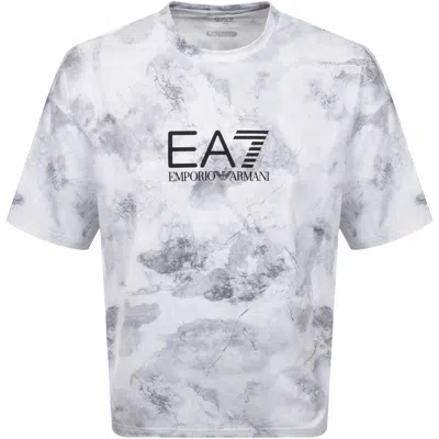 Ea7 Emporio Armani Ventus7 T Shirt White