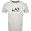 Ea7 Emporio Armani Visibility T Shirt Beige In Neutral
