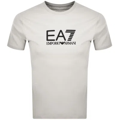 Ea7 Emporio Armani Visibility T Shirt Beige