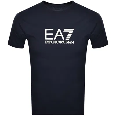 Ea7 Emporio Armani Visibility T Shirt Blue