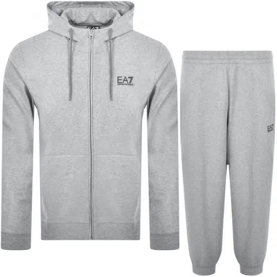 Ea7 Emporio Armani Visibility Tracksuit Grey In Gray