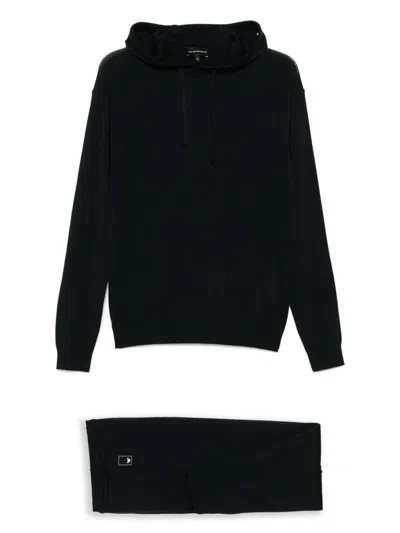 Ea7 Emporio Armani Wool Knitted Jumpsuit