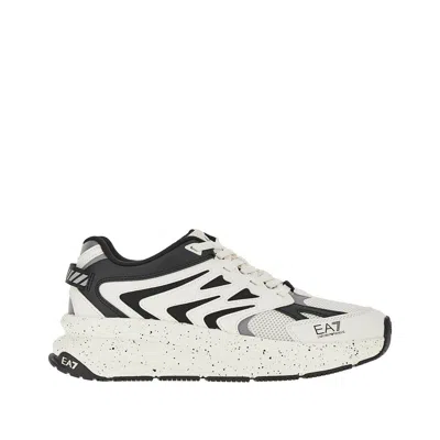 EA7 ESH SNEAKERS WITH LOGO PRINT