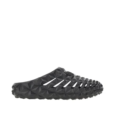 Ea7 Eva Prisma Sliders In Black