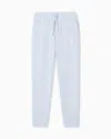 Ea7 Evolution Stretch Viscose-blend Joggers In White