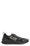 Ea7 Man Sneakers Black Size 7 Polyimide, Thermoplastic Polyurethane, Polyurethane, Elastane