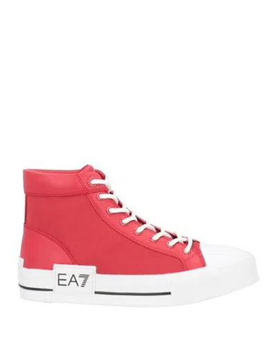 Ea7 Footwear - Sneakers In Red