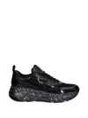 Ea7 Geometric-sole Mesh Sneakers In Multi