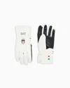 Ea7 Gloves In White