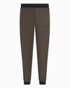 Ea7 Gold Label Stretch Technical Twill Trousers