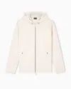 Ea7 Gold Label Viscose-blend Hooded Sweatshirt