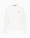 Ea7 Golf Pro Ventus7 Technical Fabric Jacket In White