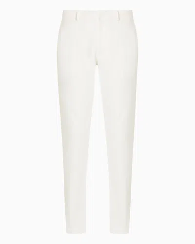 Ea7 Golf Pro Ventus7 Technical-fabric Trousers In White