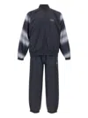 Ea7 Tennis Pro Tracksuit In Ventus7 Technical Fabric With Print In Blue