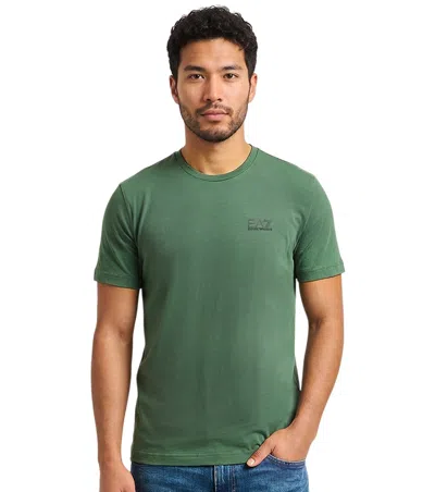 Ea7 Green Crew Neck T-shirt