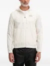 Ea7 Grid-pattern Track Pants In White