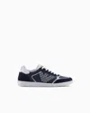 Ea7 Heritage Eagle Sneakers In Blue