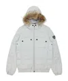 Ea7 Hooded Casual Jacket In White