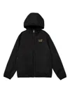 Ea7 Hooded Jacket In Black