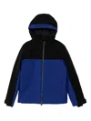 Ea7 Hooded Jacket In Blue