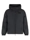 Ea7 Emporio Armani Short Nylon Jacket In Black
