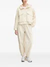 Ea7 Hooded Pocket Jacket In Neutral
