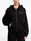 Ea7 Hooded Tracksuit In Black
