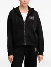 Ea7 Hooded Tracksuit In Black